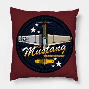 P-51 Mustang Pillow