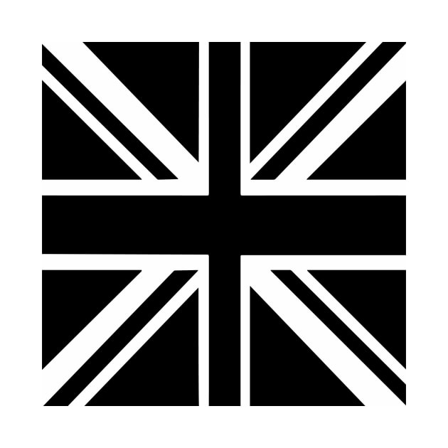 Newcastle United Black & White Union Jack Flag Newcastle TShirt