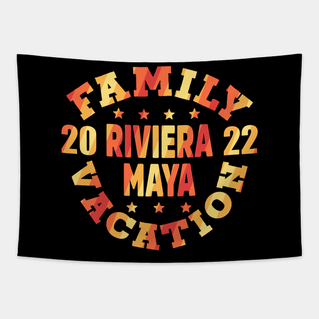 Riviera Maya 2022 Tapestry by colorsplash