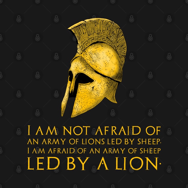 Alexander The Great Quote - Ancient Macedonian Greek History by Styr Designs