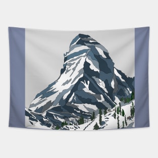 The Matterhorn in Winter Tapestry