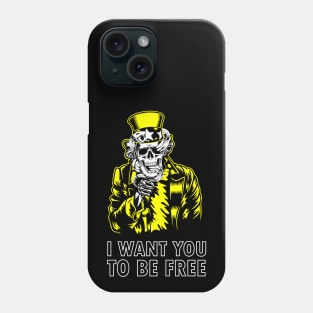 Uncle Sam Ancap Phone Case