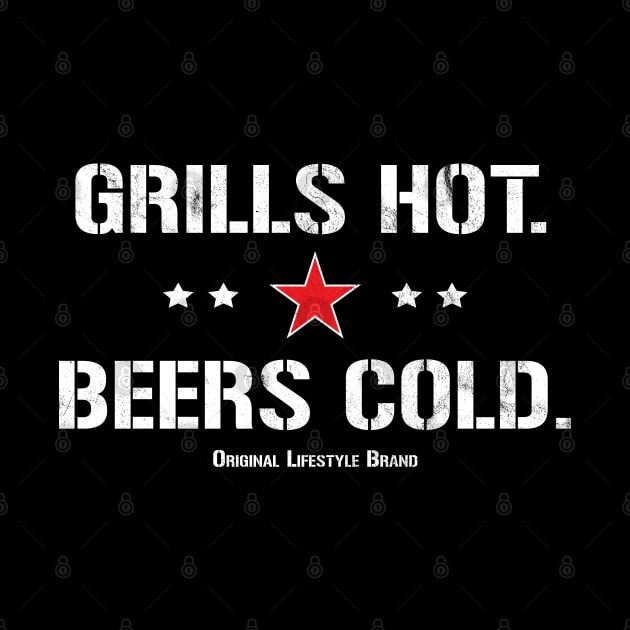 Grills Hot. Beers Cold. : Pit Master Lifestyle by FOOTBALL IS EVERYTHING