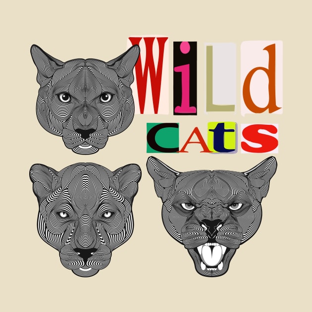 Wild cats by DmitryPayvinart