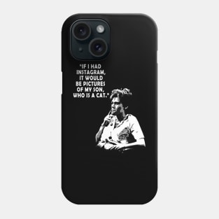 Kate Mckinnon Who is a cat Phone Case