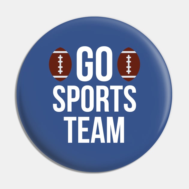 Go sports team typography Pin by emofix