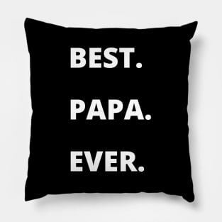 Best Papa Ever Father's Day papa Gifts for Grandpa Pillow