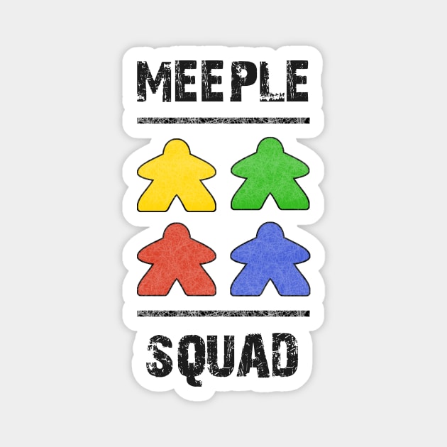 Meeple squad Magnet by SkyBoardGamingStore