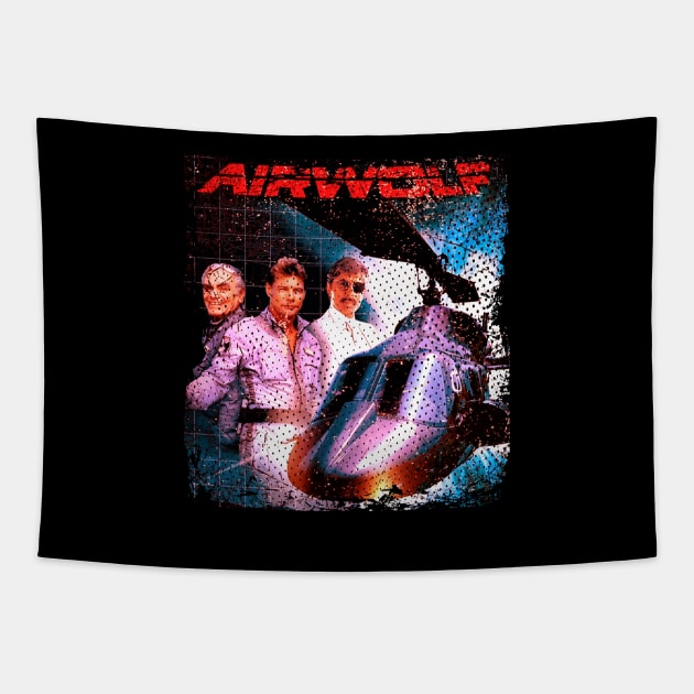 Mission Airwolfs Movie Tee Tapestry by SaniyahCline