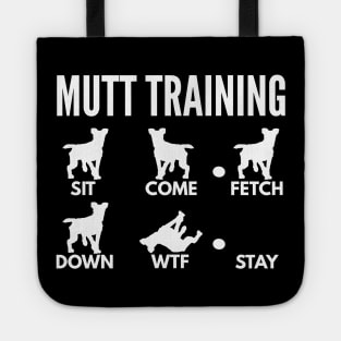 Mutt Training Mixed-Breed Dog Tricks Tote