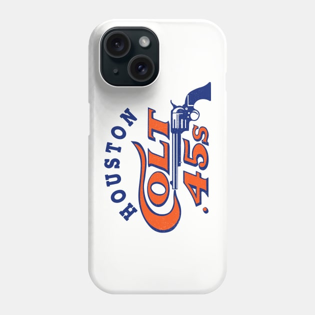 Defunct - Houston Colt 45s Baseball Phone Case by LocalZonly