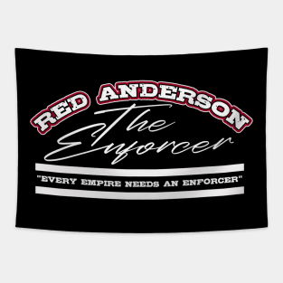 "The Enforcer" Red Anderson Tapestry