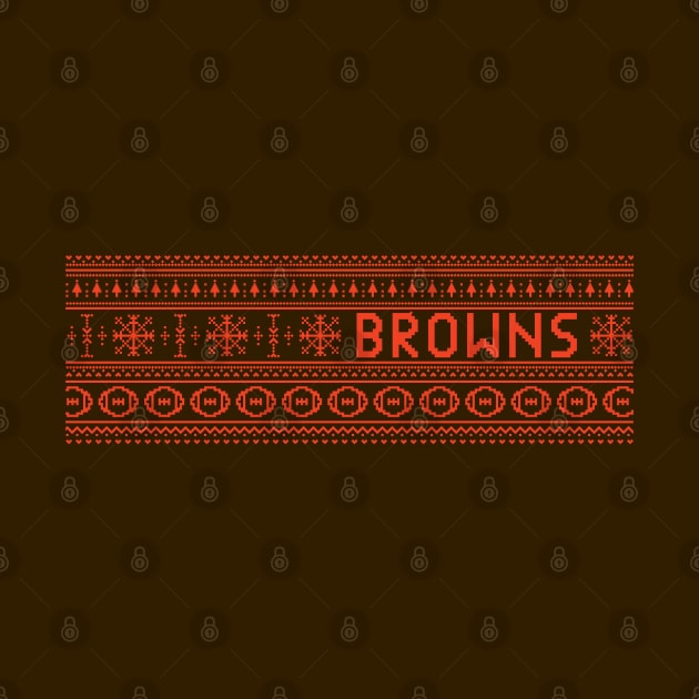 Browns / Xmas Edition by Nagorniak