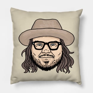 Epic Jeff Tweedy Portrait Pillow