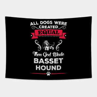 Basset Hound Tapestry