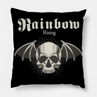 Rainbow rising Pillow