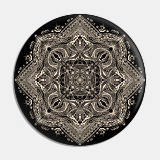 Mandala 07 (Dark Edition) Pin