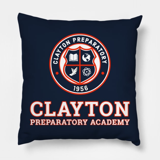 Atypical Clayton Prep Logo Pillow by SurfinAly Design 