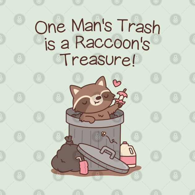 One Man's Trash Is A Raccoon's Treasure by rustydoodle