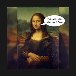 Mona Lisa Speaks T-Shirt