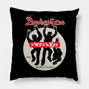 Zombie Fest -1 Pillow