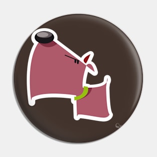 Angry Dawg Pin