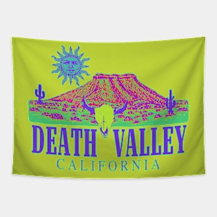 Death Valley California Psychedelic Tie Dye Tapestry