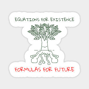 EQUATIONS FOR EXISTENCE FORMULAS FUTURE Magnet