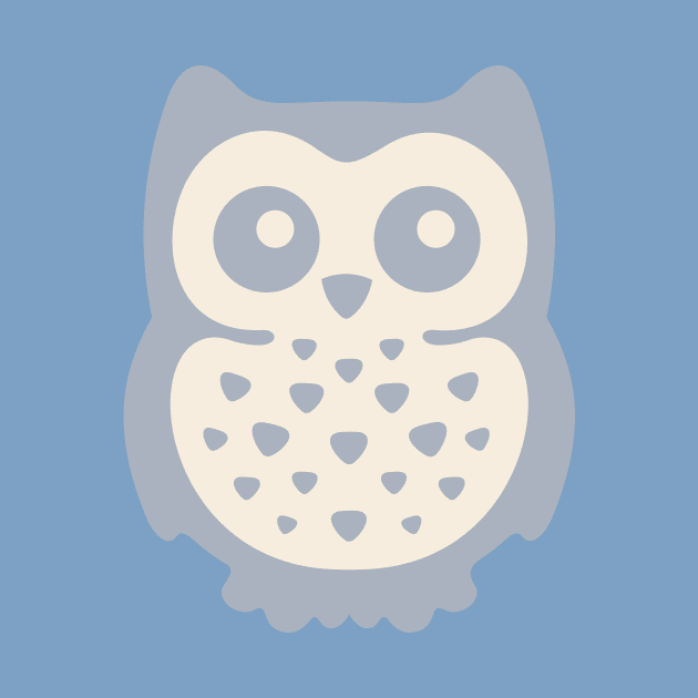 Dusk Pastels Owl by XOOXOO