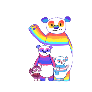 Pride Pandas T-Shirt