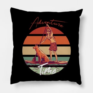 A New Adventure Begins Pillow