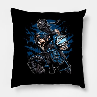 mortal kombat Sub Zero Pillow