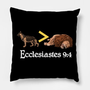 Ecclesiastes 9:4 Pillow