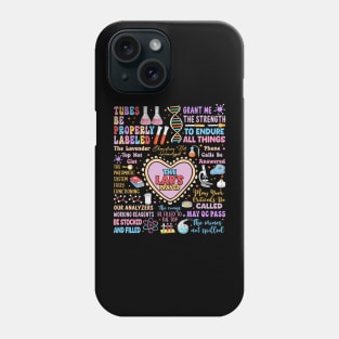 The Lab's Prayer Medical Laboratory Scientist Phone Case