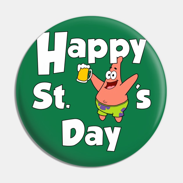 St. Patrick's Day Pin by Capricornus Graphics