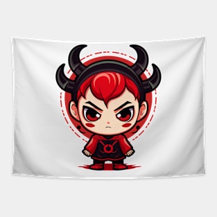 red devil Tapestry