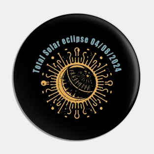 Total Solar Eclipse April 8th 2024 Pin