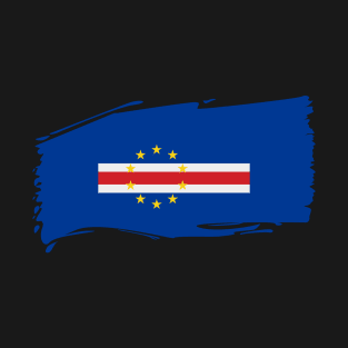 Cape Verde painted flag T-Shirt