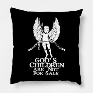 Gods children are not for Sale, Chain Pillow