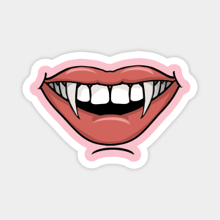 Smiling Fangs Magnet