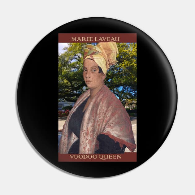 Marie Laveau Pin by Dizgraceland