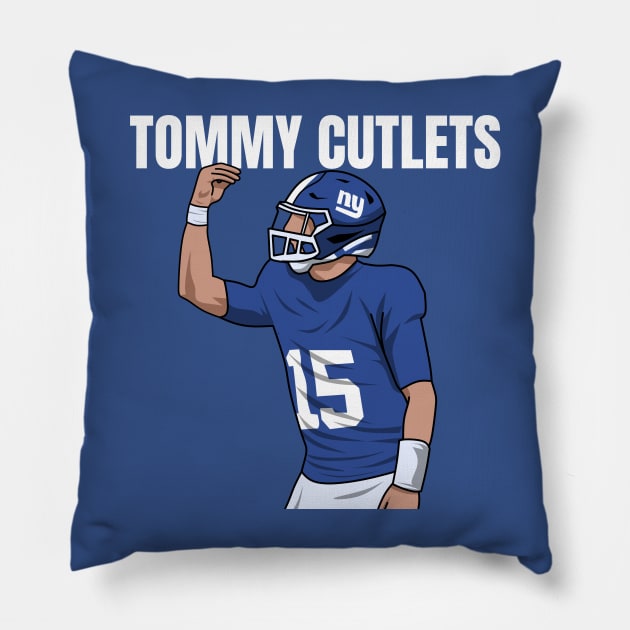 Tommy Cutlets Pillow by mirailecs