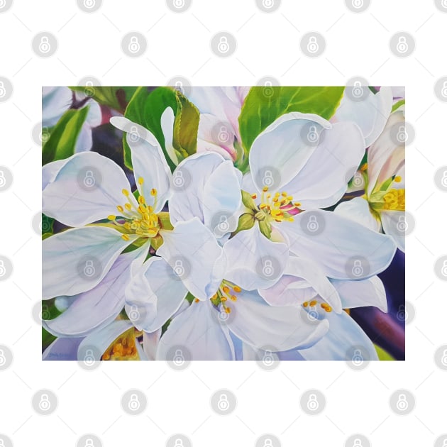 Set Free - spring flowers painting by EmilyBickell