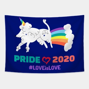 PRIDE 2020 by WOOF SHIRT Tapestry