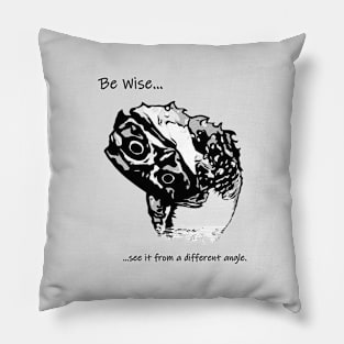 The Wise Owl Pillow