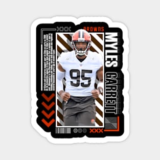 Myles Garrett Paper Version 10 Magnet