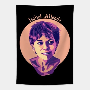 Isabel Allende Portrait Tapestry