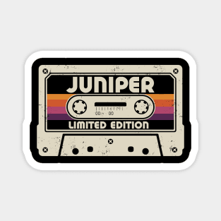 Juniper Name Limited Edition Magnet