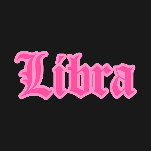 Libra Zodiac Pink Astrology Aesthetic by Asilynn