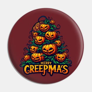 Merry Creepmas Pin